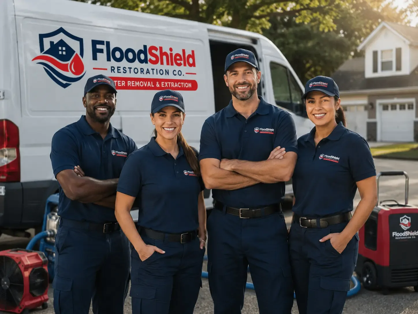 Flood Damage Restoration company in Woodville, VA